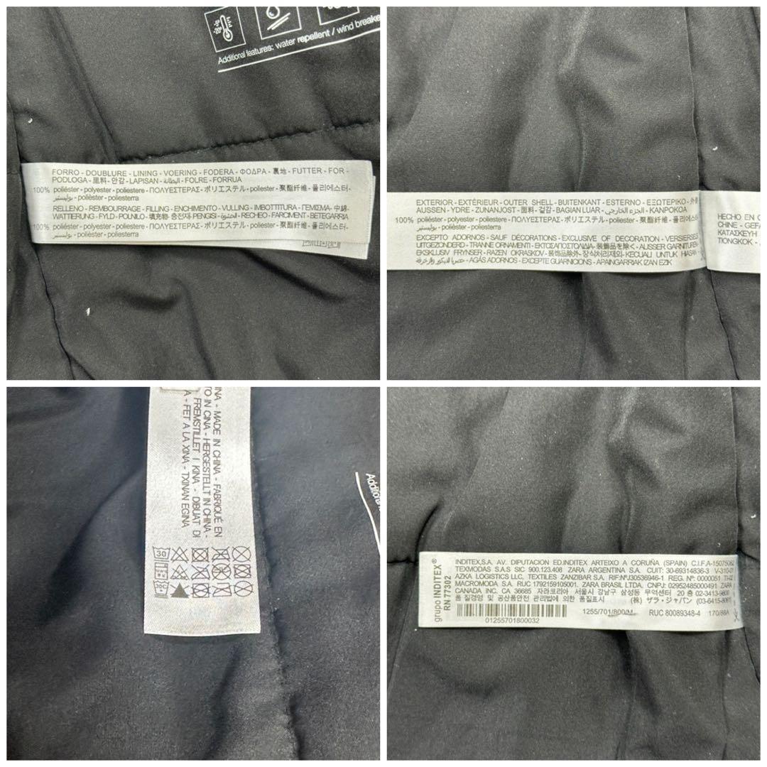 美品【ZARA】Winter parka モッズコート ファー フード Aライン