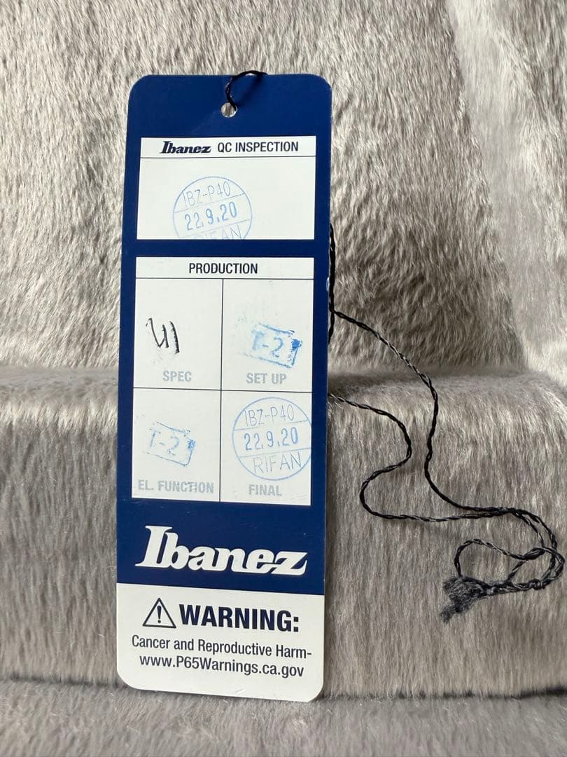 ゆゆゆ。Ibanez BTB805MS-TGF