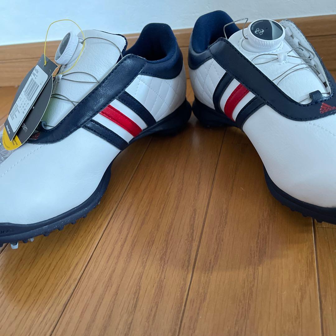 【新品】　adidas ゴルフシューズ　23.5cm