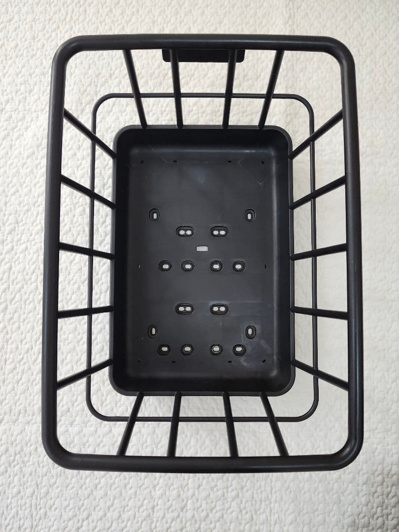 OGK インナーバッグ付リヤバスケット ブラック(完売色)