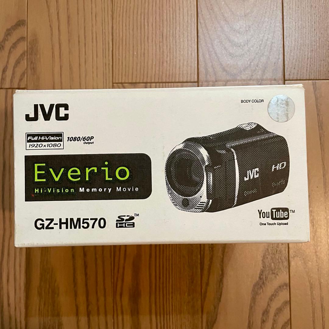 JVC Everio エブリオ GZ-HM570 ビデオカメラ 本体