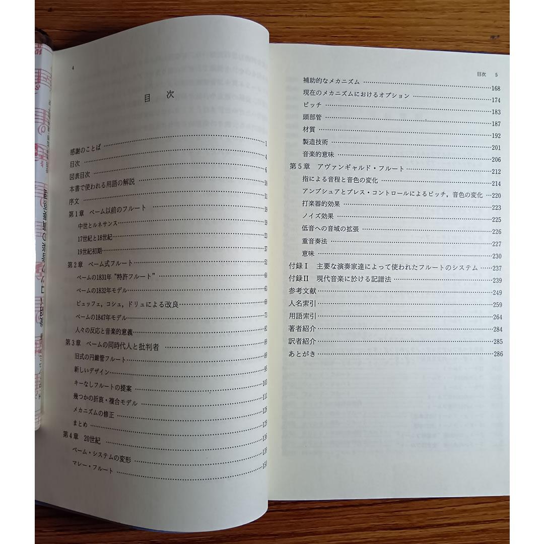フルートはいま：現代フルートのあゆみ　ナンシートフ著　音楽の友社