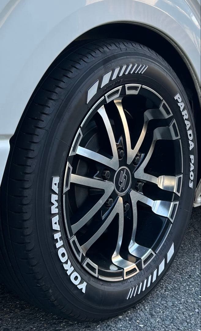 ハイエース17インチホイール ゼロブレイクS 6.5J +35 カスタム 深リム