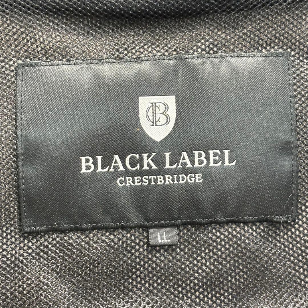 BLACK LABEL CRESTBRIDGEハイストレッチメランジパーカーLL