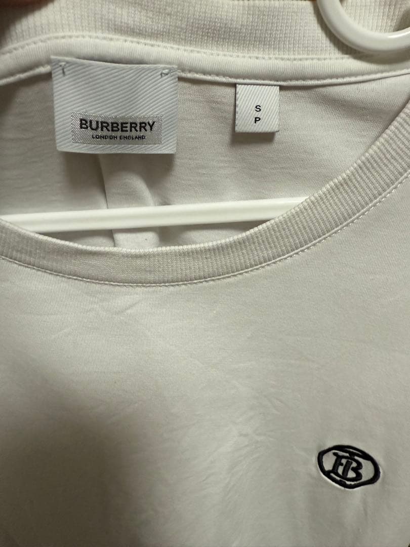 バーバリー　BURBERRY ホワイト Tシャツ Sサイズ