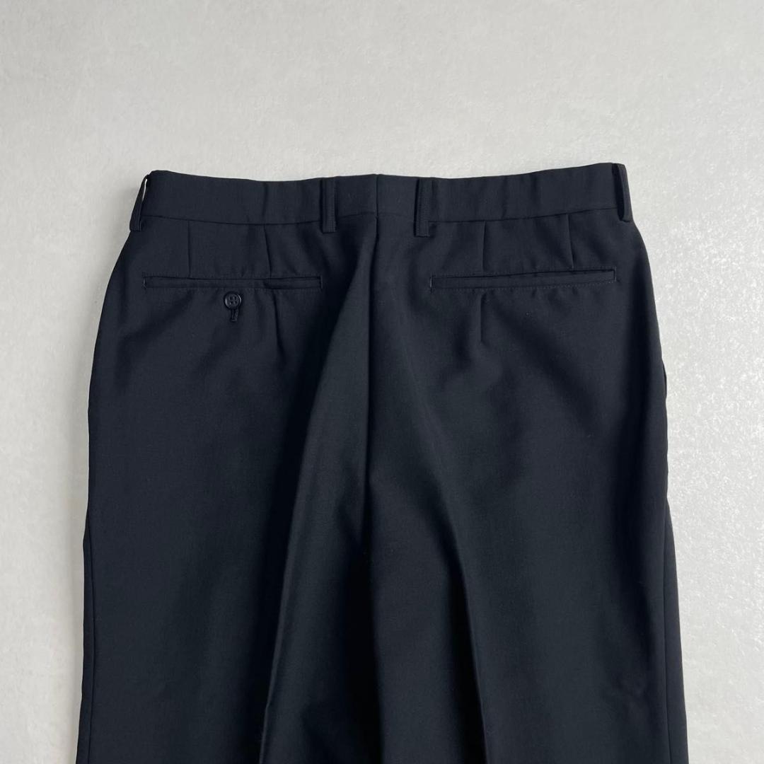 美品 90s セットアップ ブラック×ブルー ダブルスーツ DURBAN