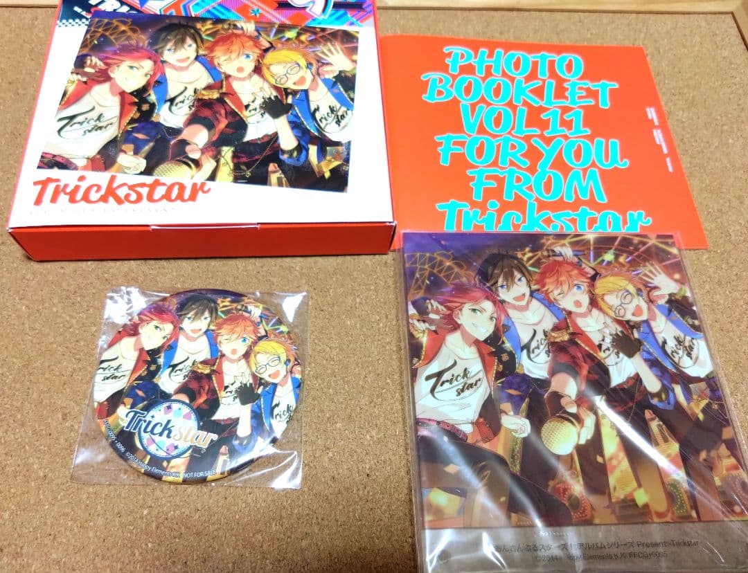 あんスタ アルバム Trickstar トリスタ 初回限定生産盤＋キャラ缶バッジ