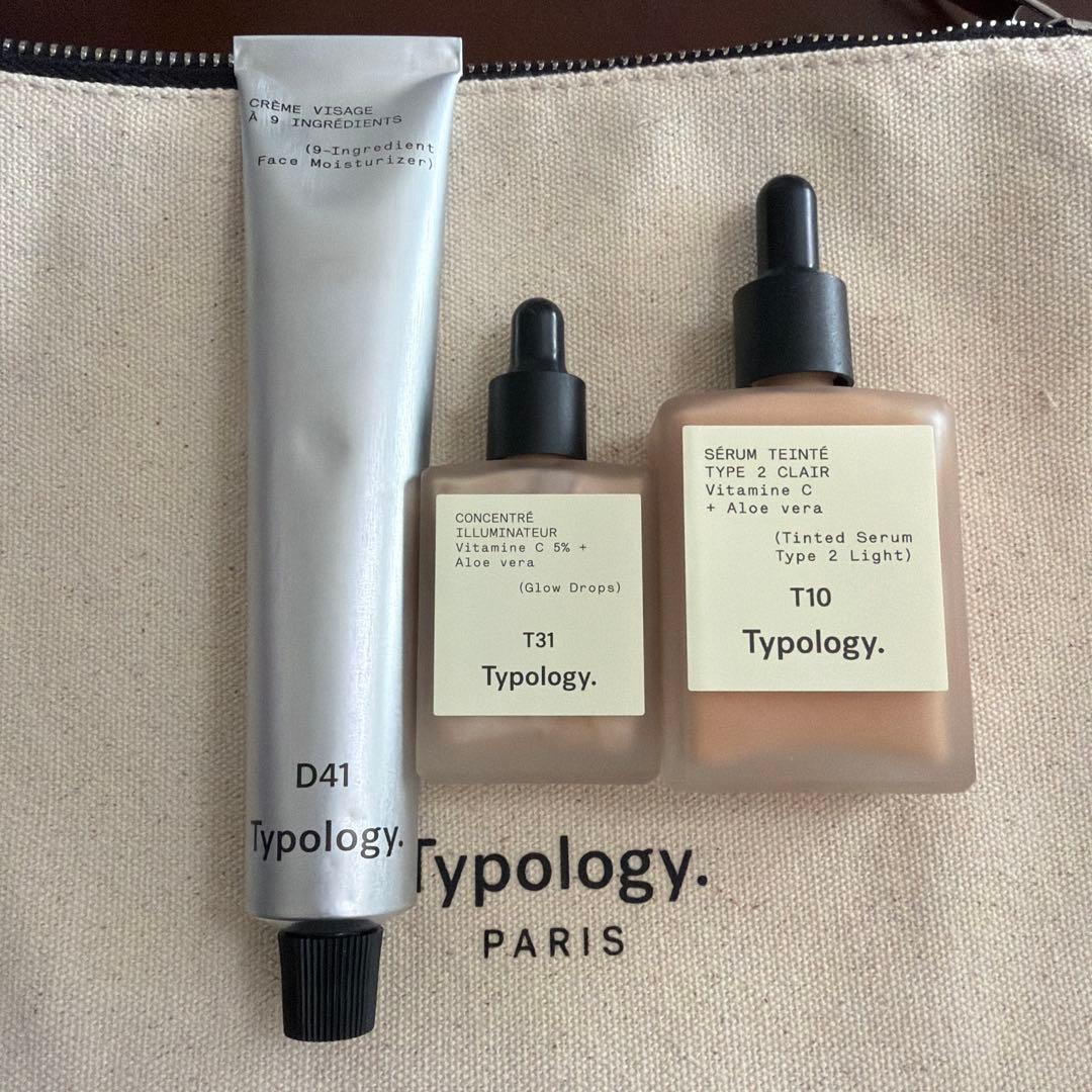 Typology paris 3点セット