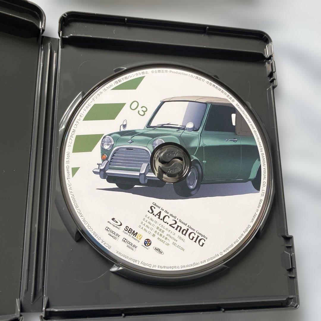 攻殻機動隊 S.A.C.2nd GIG Blu-ray 01&02