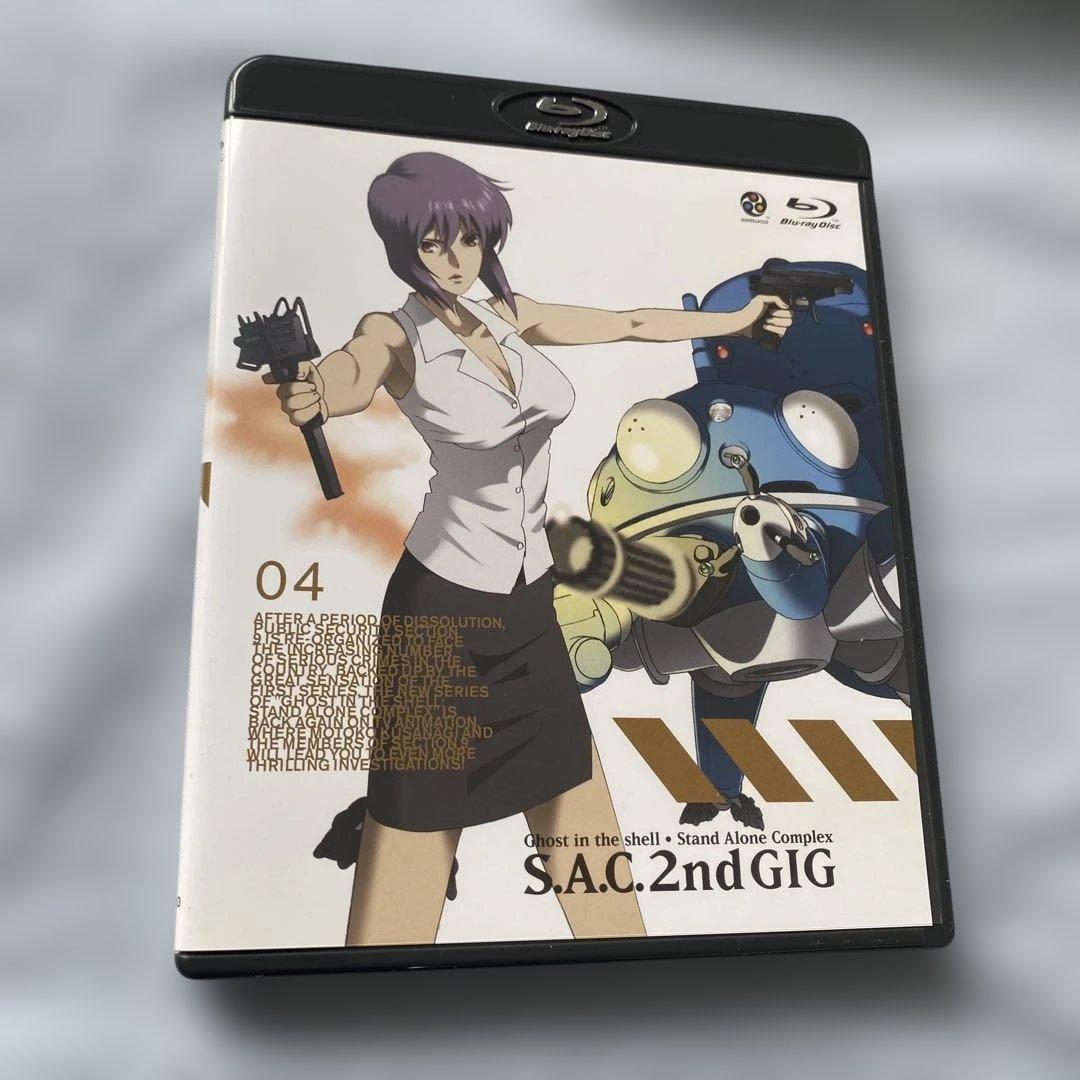 攻殻機動隊 S.A.C.2nd GIG Blu-ray 01&02