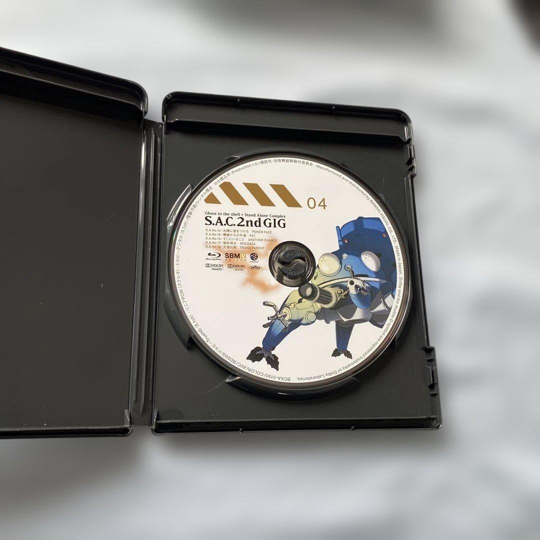 攻殻機動隊 S.A.C.2nd GIG Blu-ray 01&02