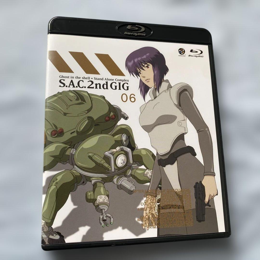 攻殻機動隊 S.A.C.2nd GIG Blu-ray 01&02