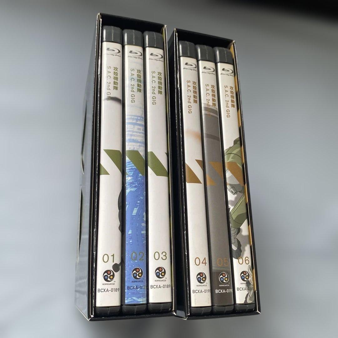 攻殻機動隊 S.A.C.2nd GIG Blu-ray 01&02