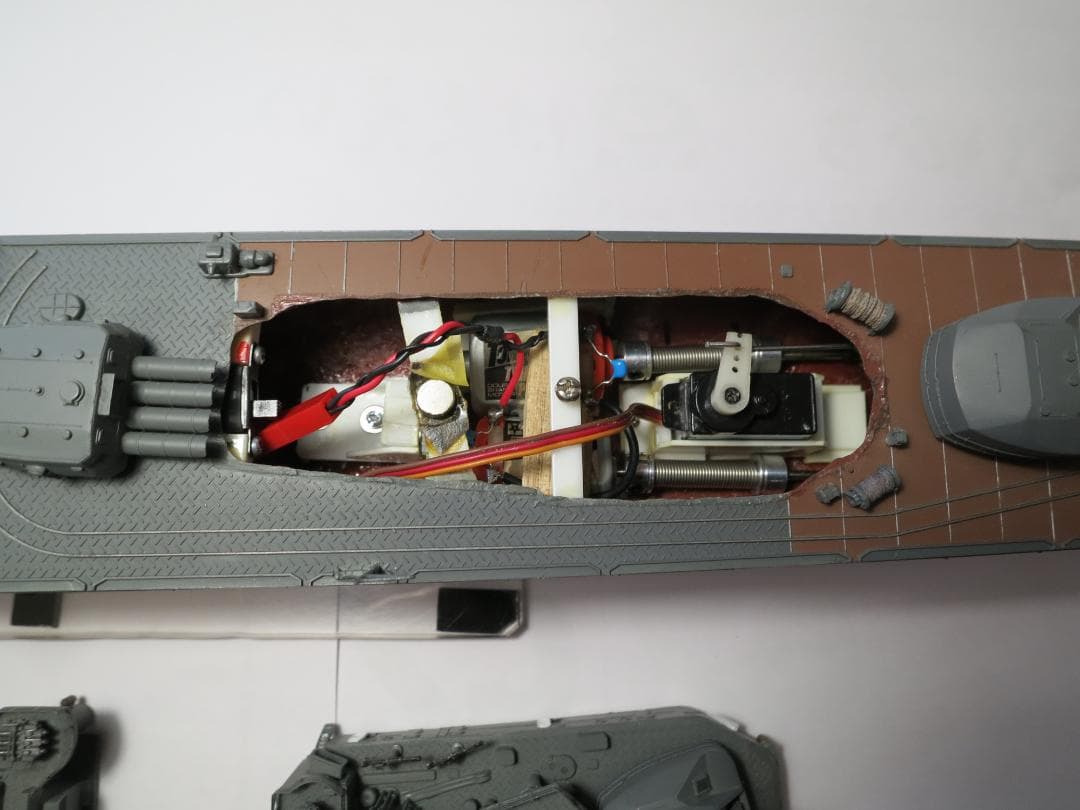 1/200 RC化改造　防空駆逐艦　初月(ニチモ)