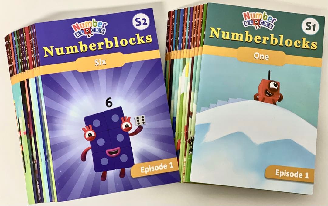 ナンバーブロックス　シリーズ1-3　マイヤペン対応　NumberBlocks