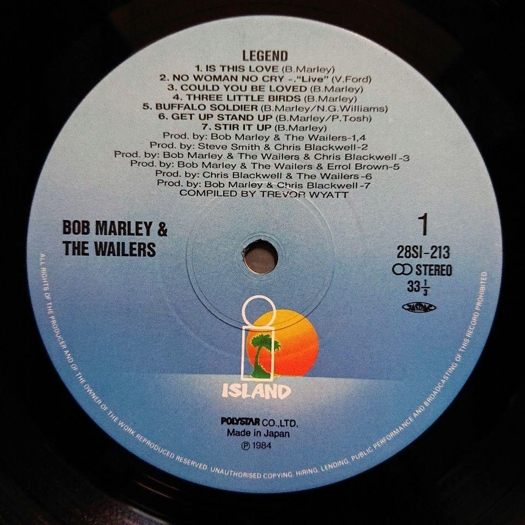 Bob Marley – Legend・1984 Japan LP