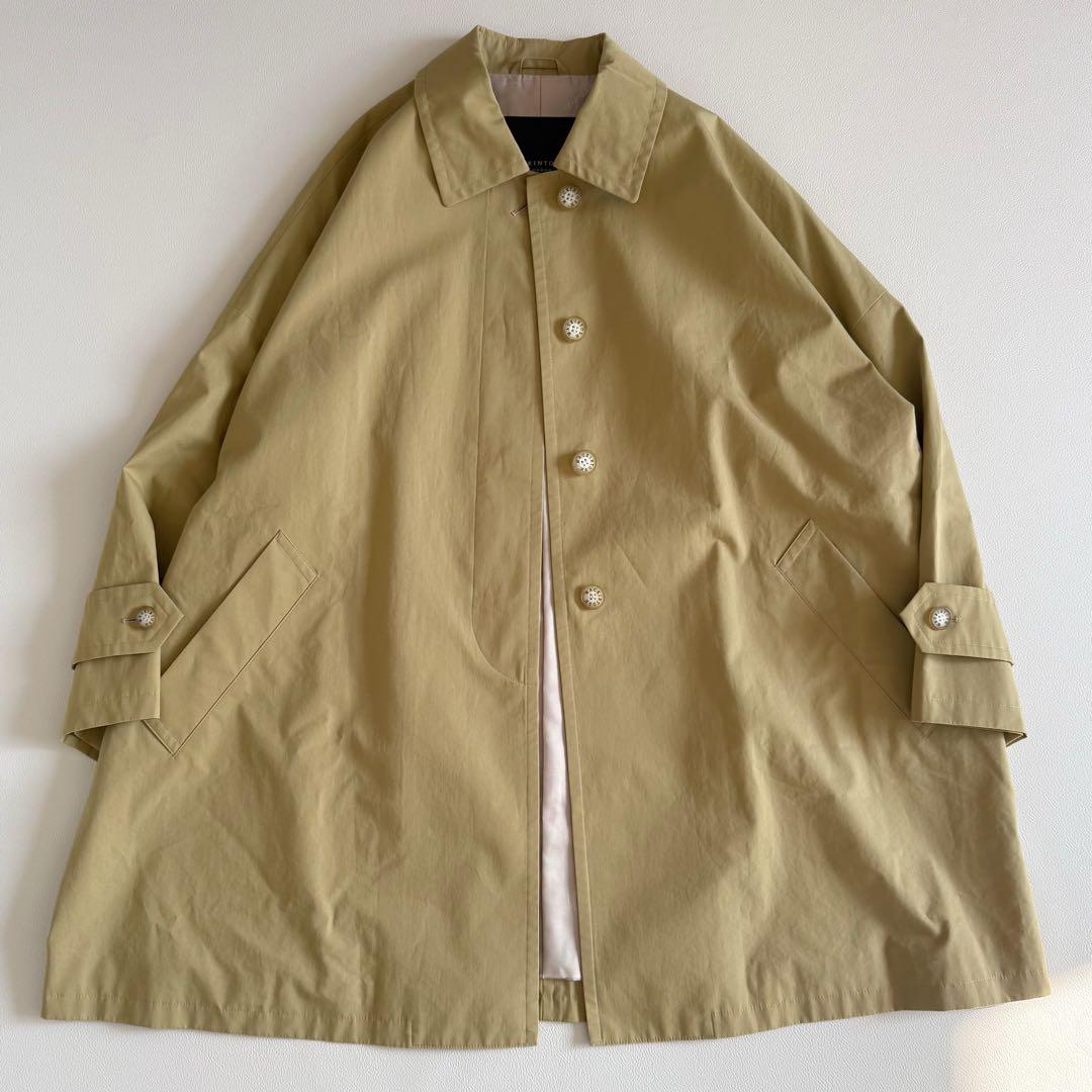 美品　マッキントッシュロンドン　ロズリー　ステンカラーコート　44 ベージュ