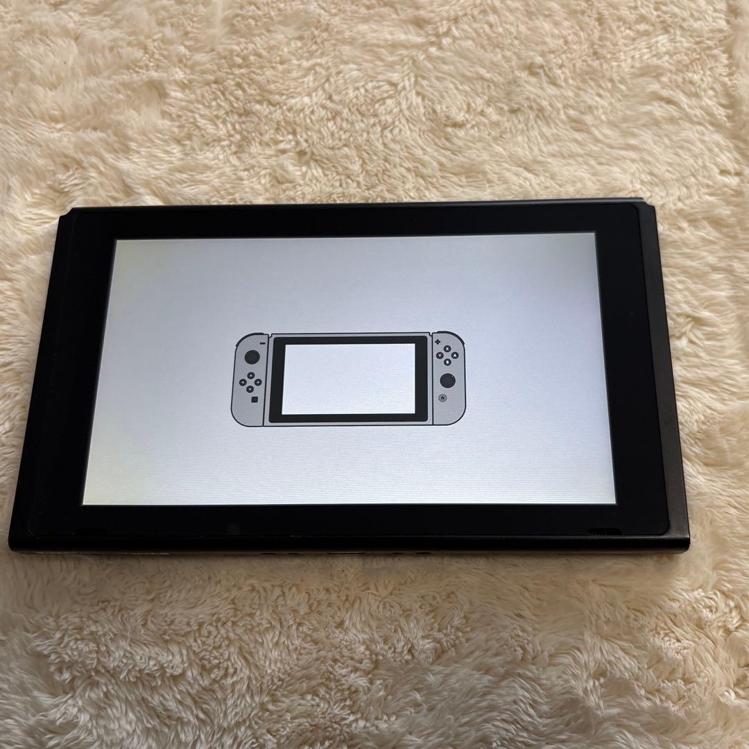 【少しヤケ・動作良好】Nintendo Switch 本体のみ　未対策機RCM○