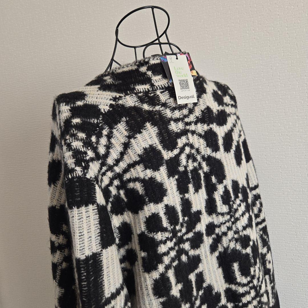 新品デシグアル Desigual ゆったりニットカーディガン