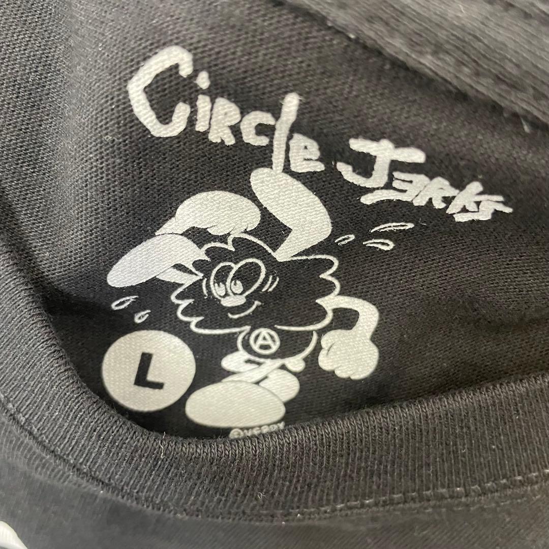 Circle Jerks verdy Tシャツ 黒 ツアー日程入りLサイズ