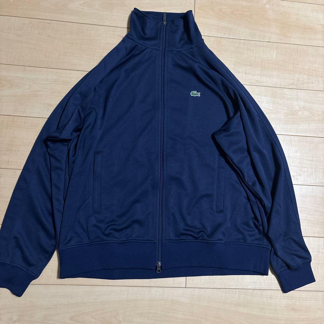 LACOSTE for BEAMS / 別注 トラックジャケット　XL ネイビー
