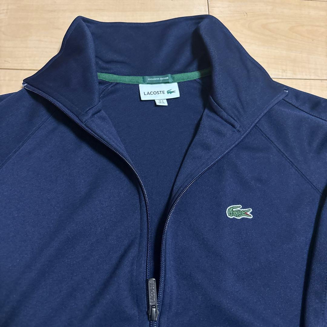 LACOSTE for BEAMS / 別注 トラックジャケット　XL ネイビー
