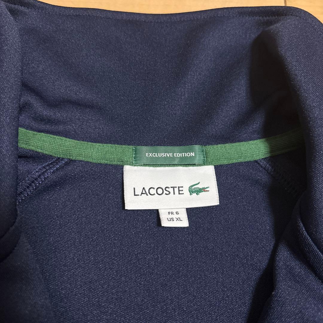 LACOSTE for BEAMS / 別注 トラックジャケット　XL ネイビー