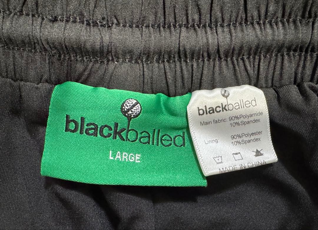 BLABK BALLED GOLF ハーフパンツ Lサイズ