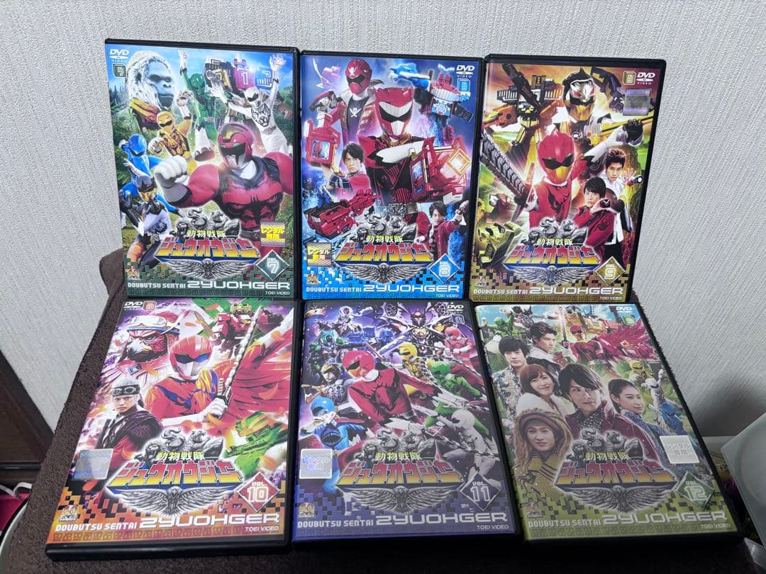 動物戦隊ジュウオウジャー DVDセット 全12巻