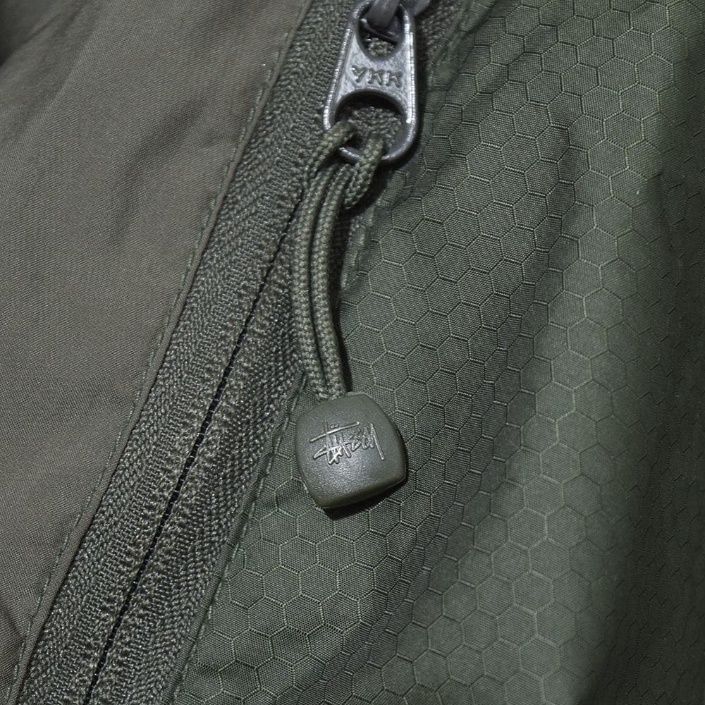 ジャケット・アウター 00s Stussy Honeycomb Rip Stop Shell jkt