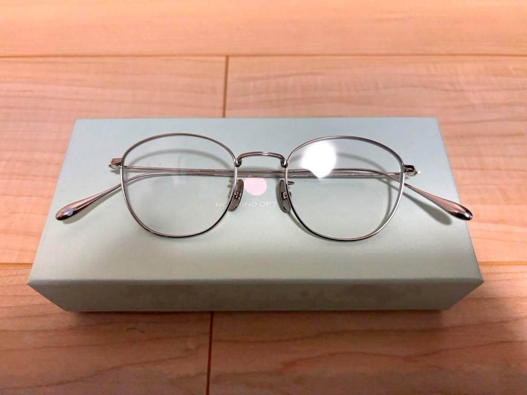 NOCHINO OPTICAL KOUGETSU #1 プラチナムシルバー
