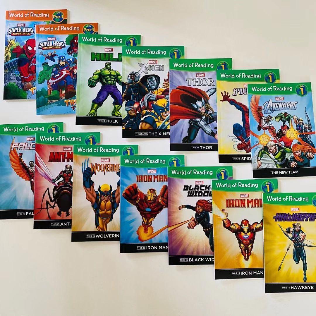 World of reading Marvel マーベル31冊　マイヤペン対応