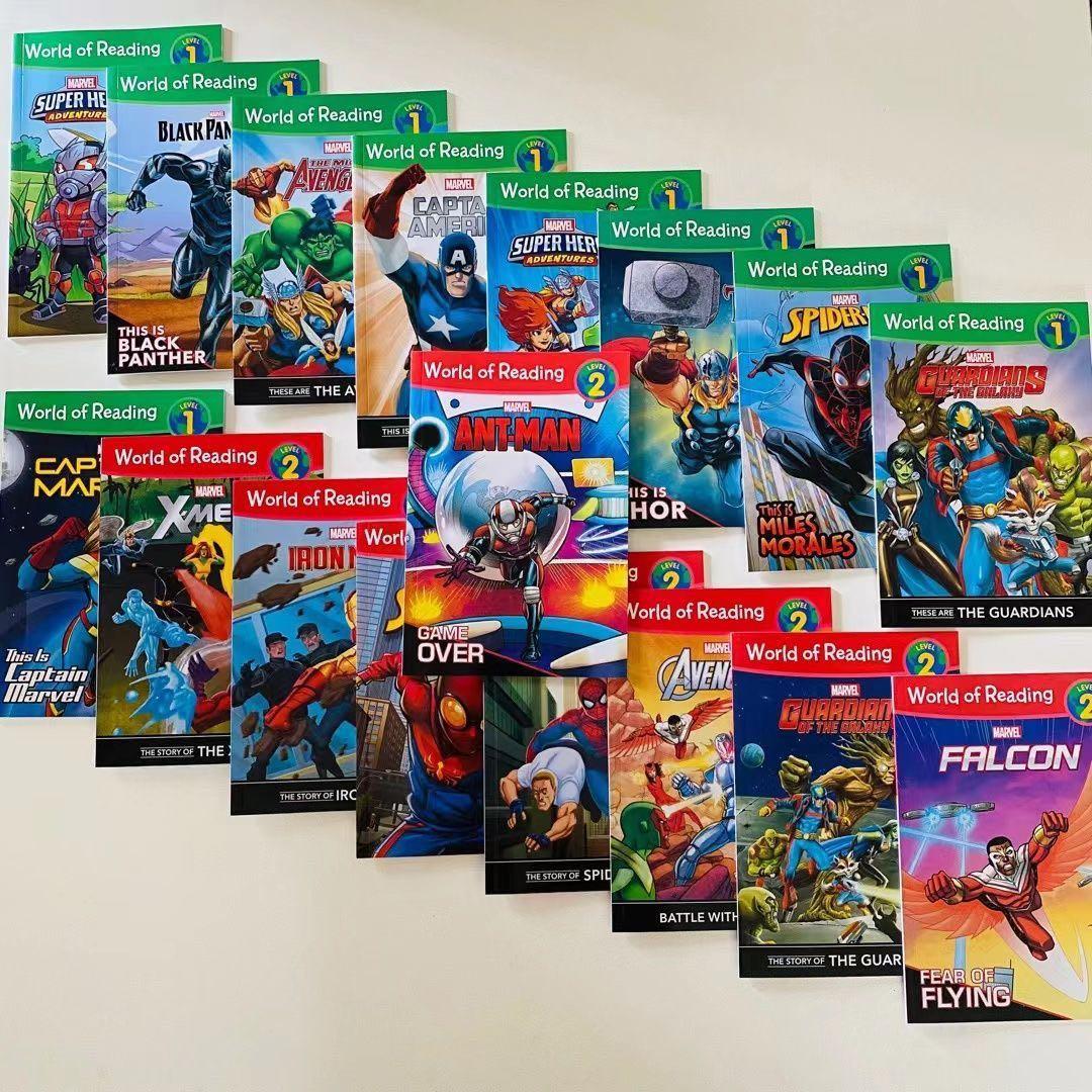 World of reading Marvel マーベル31冊　マイヤペン対応