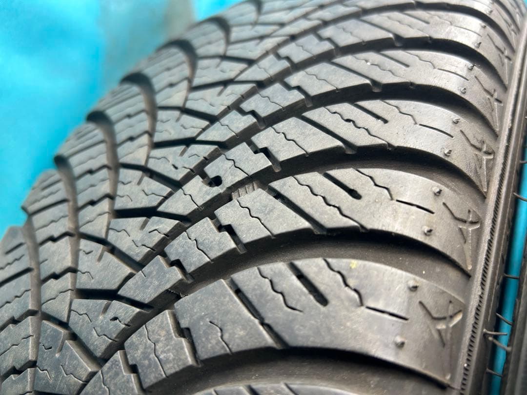 2024年製165/55R14バリ山！中古タイヤ2本セット　オールシーズンタイヤ
