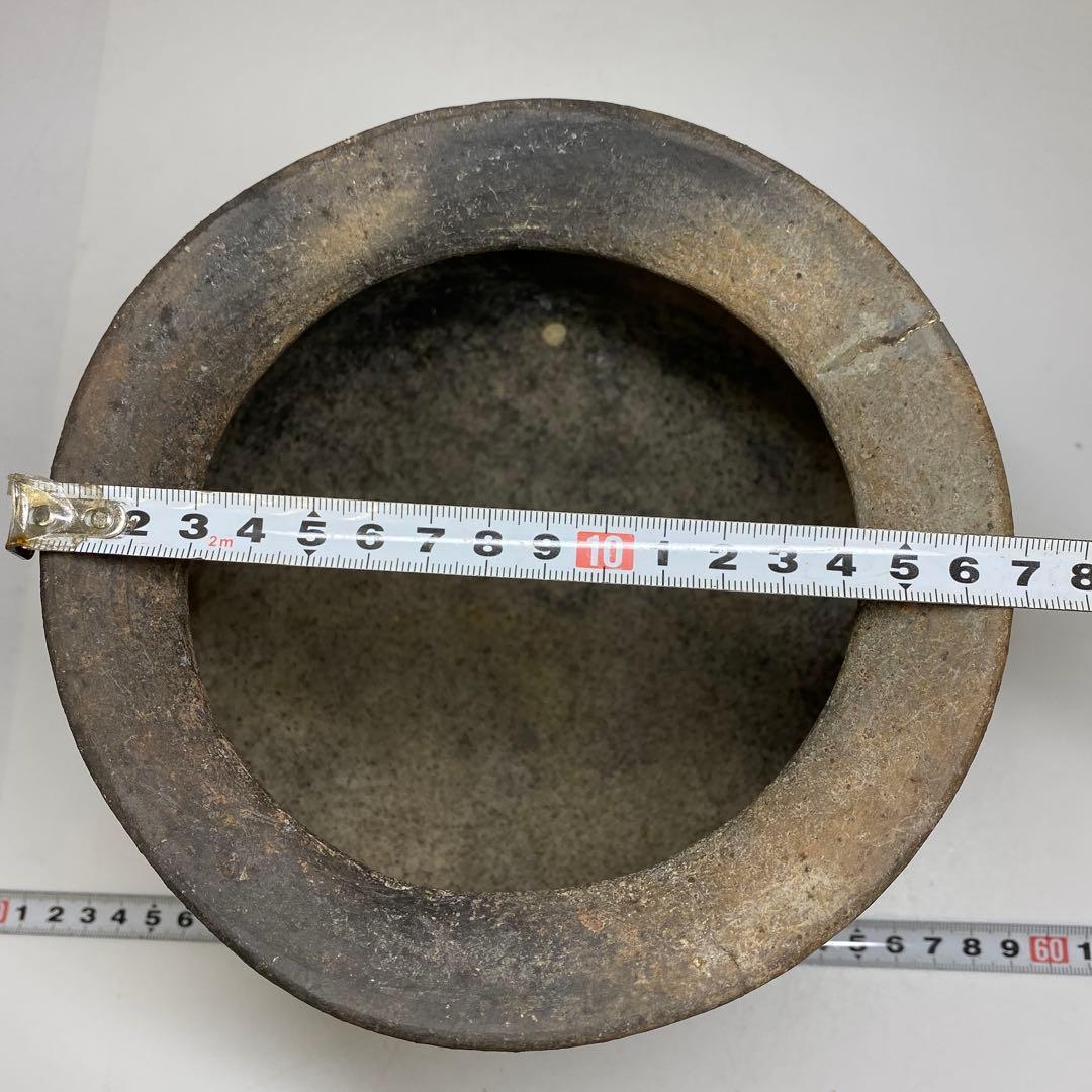 紀元前　南蛮ハンネラ壷　木箱付　高さ15cm 東N7-1007①