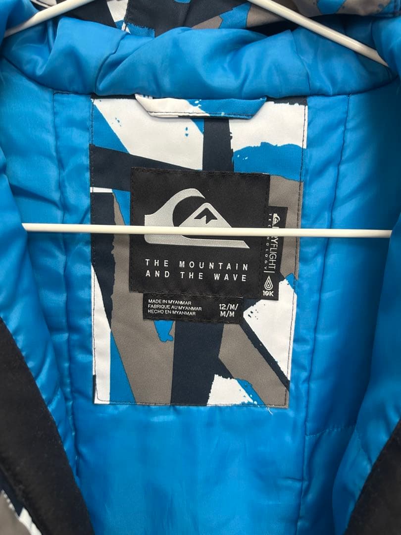Quiksilver スノーボードジャケット 子ども用 12M