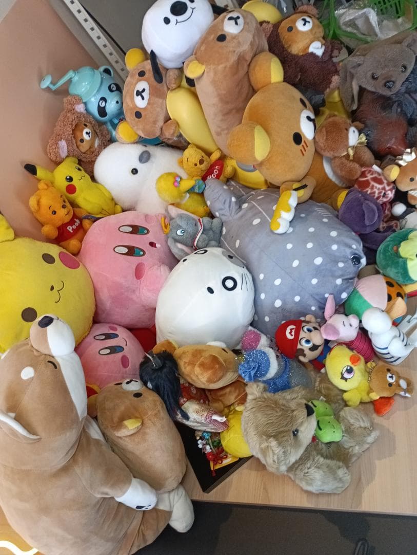 ※着払い　大量　まとめ売り　おもちゃ　ぬいぐるみ　人形　ピカチュウ　リラックマ熊
