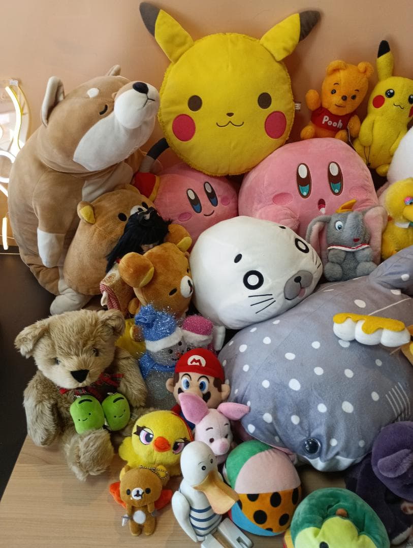 ※着払い　大量　まとめ売り　おもちゃ　ぬいぐるみ　人形　ピカチュウ　リラックマ熊