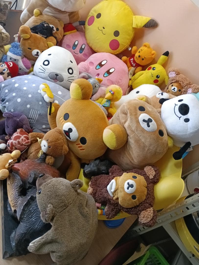 ※着払い　大量　まとめ売り　おもちゃ　ぬいぐるみ　人形　ピカチュウ　リラックマ熊