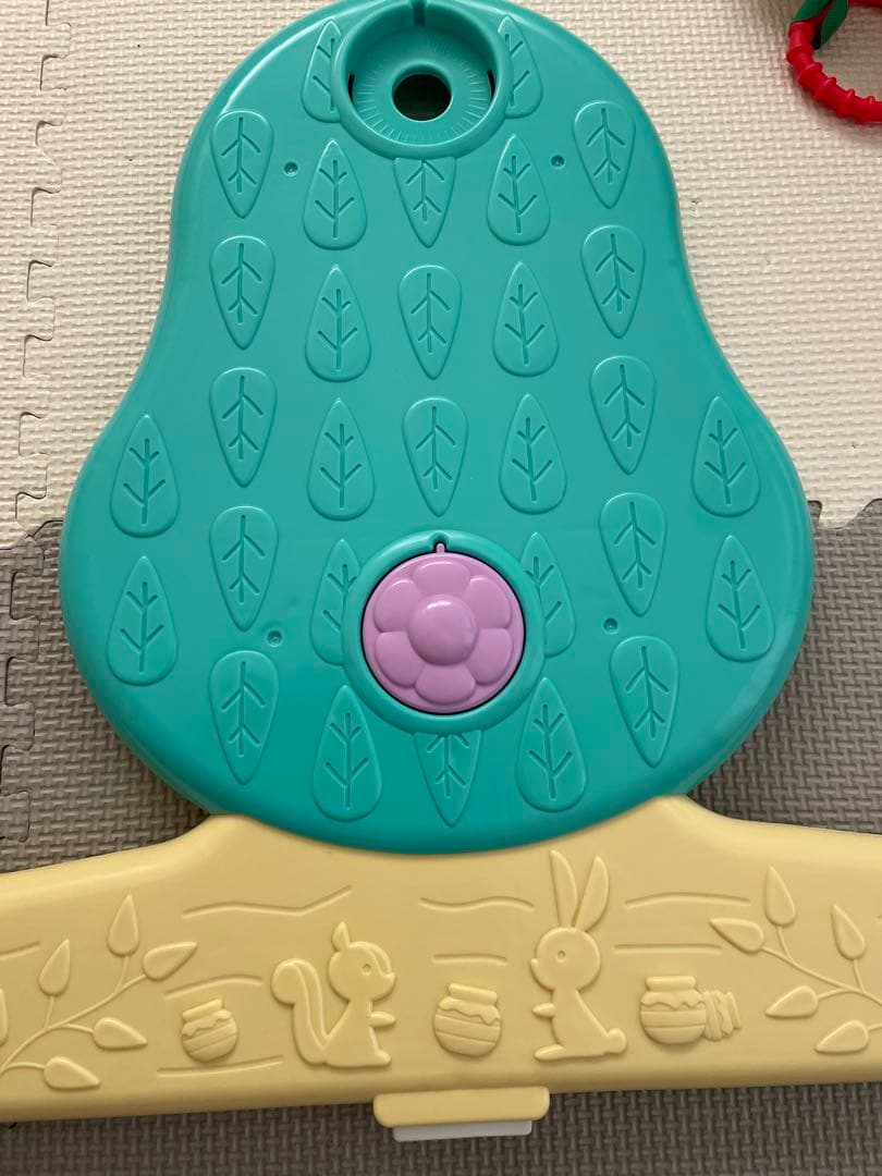 箱付きくまのプーさんえらべる回転6wayジムにへんしんメリー　シャカシャカえほん