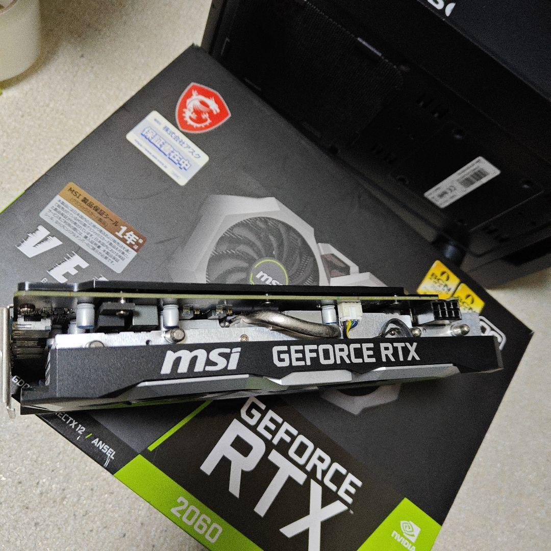 グラフィックボード・グラボ・ビデオカード MSI RTX2060 Ventus 6GB