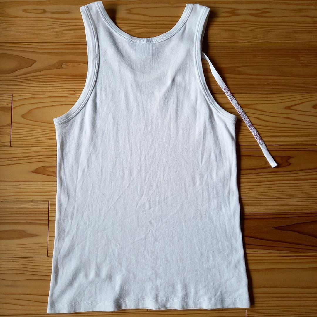 ANN DEMEULEMEESTER ホワイト タンクトップ S