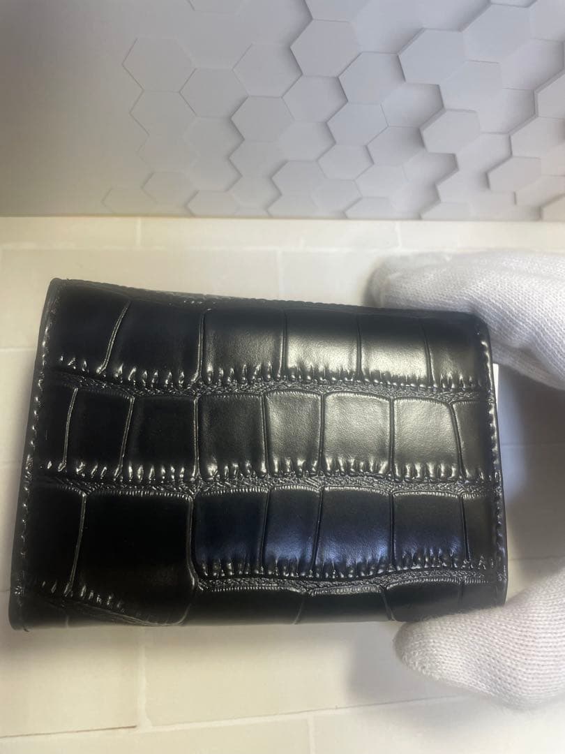 Vivienne Westwood 三つ折り財布　黒　ブラック
