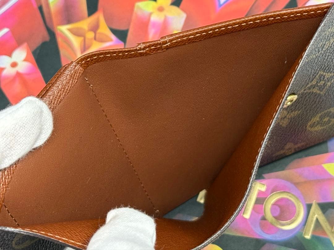 美品！ルイヴィトン　ポルトモネ・ビエ　ヴィエノワ　がま口付き財布