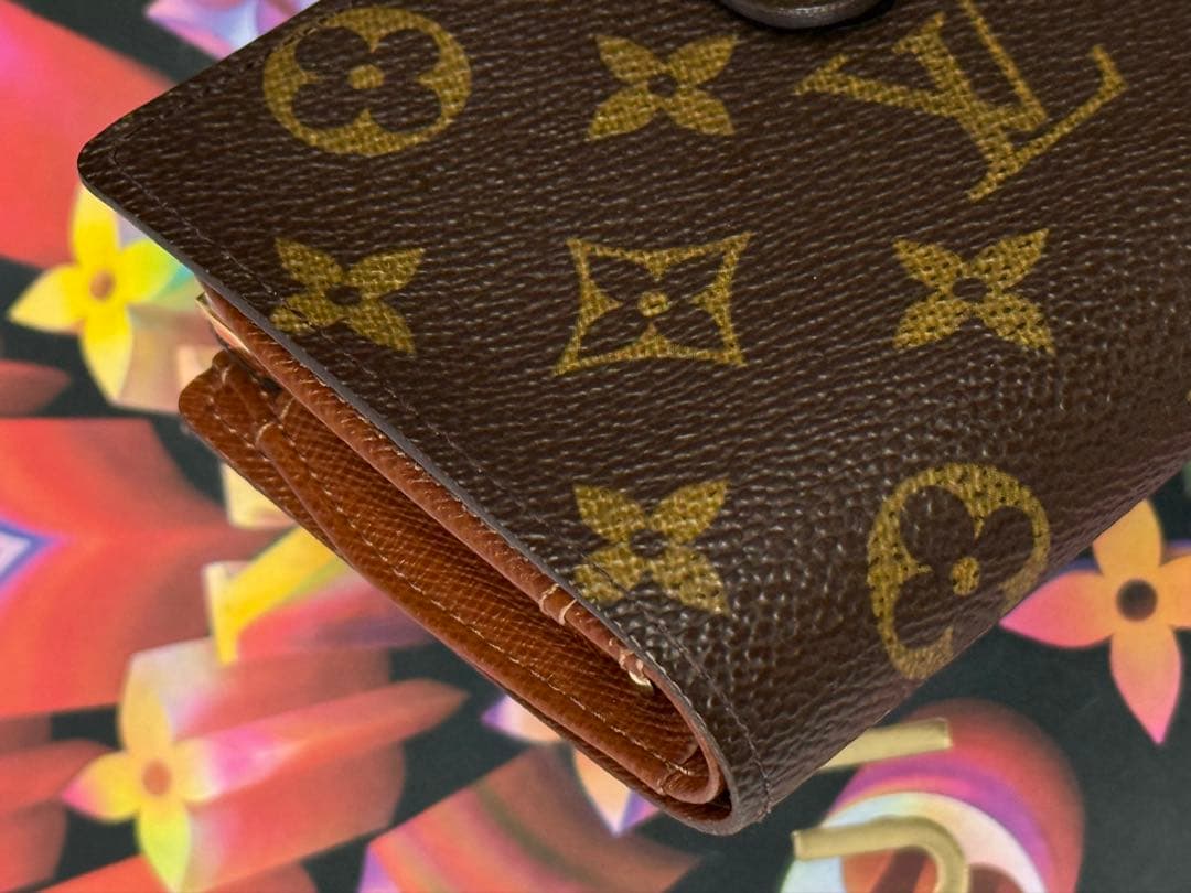 美品！ルイヴィトン　ポルトモネ・ビエ　ヴィエノワ　がま口付き財布