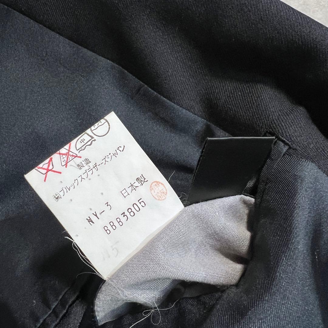 【極美品】ブルックスブラザーズ ダブルブレザージャケット ネイビー AB7