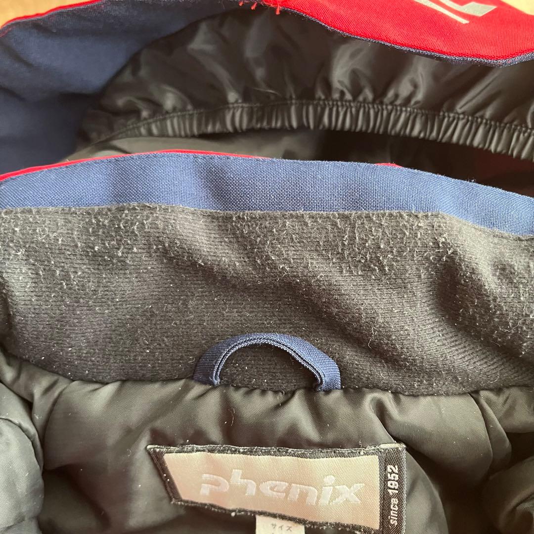 【美品】phenix 子ども用スキーウェア キッズ　赤