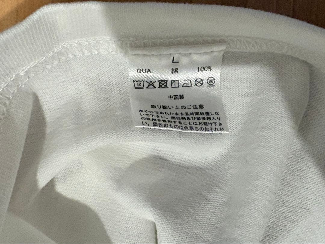 【L】マルホランドドライブ オフィシャルTシャツ デヴィッドリンチ監修 白