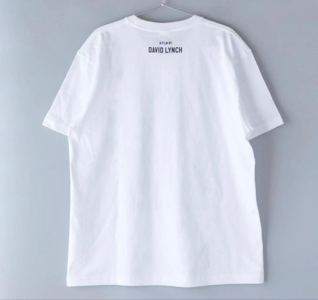 【L】マルホランドドライブ オフィシャルTシャツ デヴィッドリンチ監修 白
