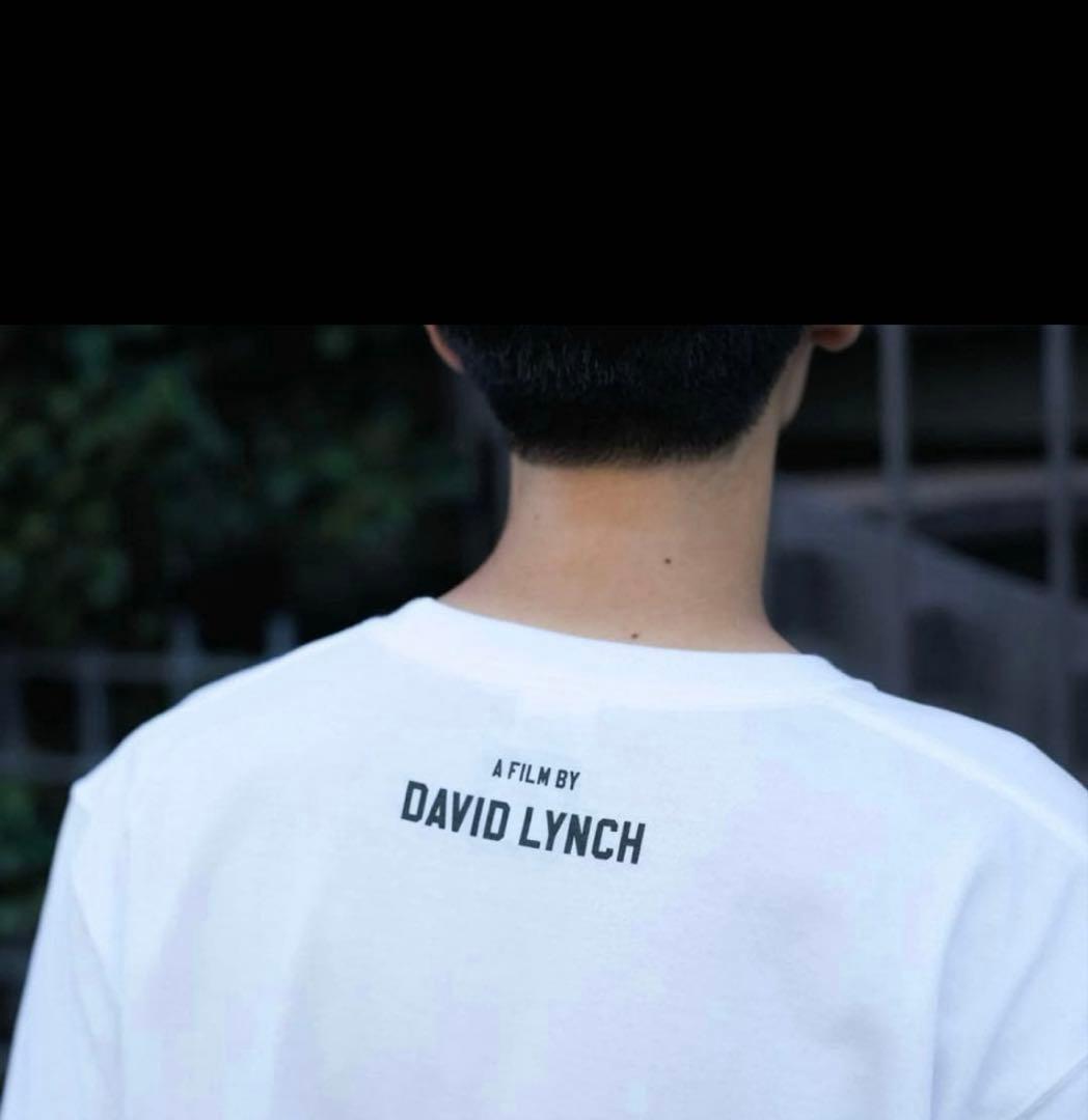 【L】マルホランドドライブ オフィシャルTシャツ デヴィッドリンチ監修 白